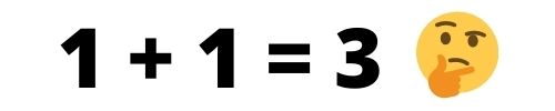 1 + 1 = 3 ?