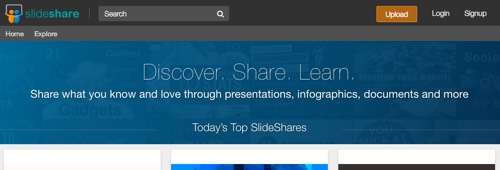 Publish to SlideShare