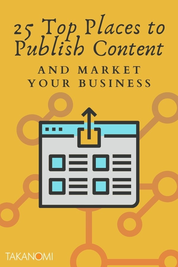 25 Top Places To Publish Content And Market Your Business