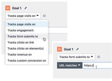 Create the goals you want to track for your test in VWO