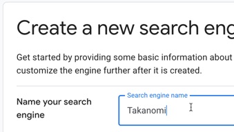 Name your search engine