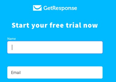 GetResponse provide a free trial option