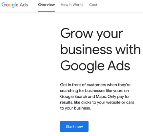 Shopping ads on Google’s online advertising platform