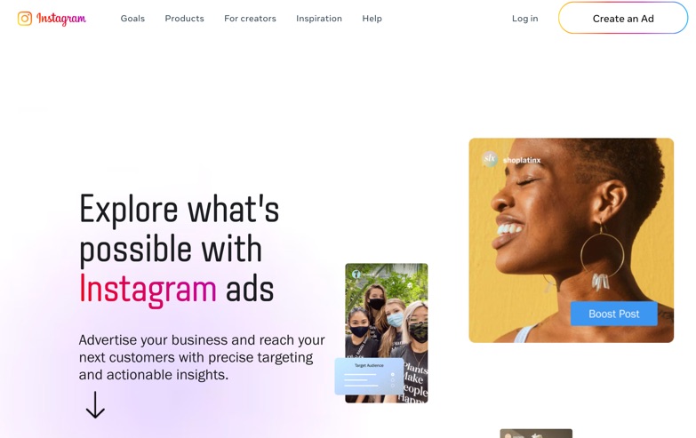 Instagram’s platform is one of the best online ad platforms