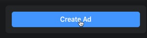 Create Ad button