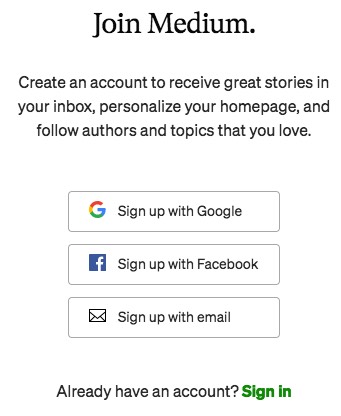 Join Medium