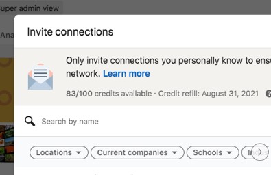 Invite connections to help grow LinkedIn followers for your company page