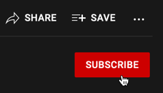 Subscribe button for YouTube