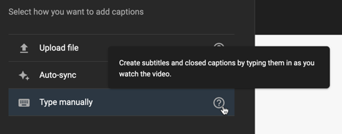 Add closed captions