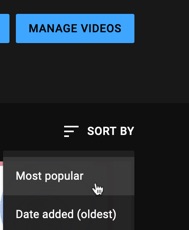 Sort your videos by most popular to look for patterns