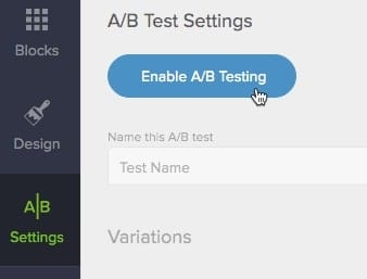 Using AB Testing for email marketing