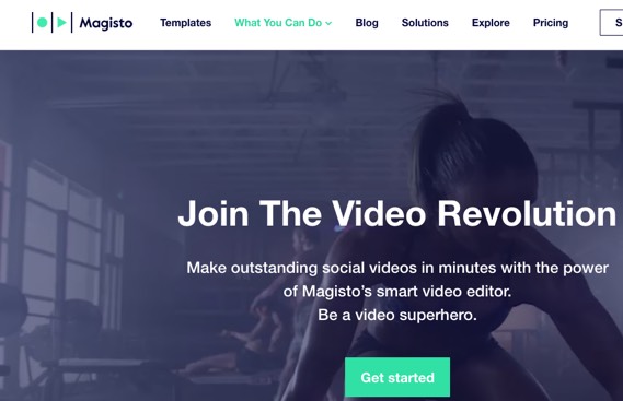 Make video content with Magisto