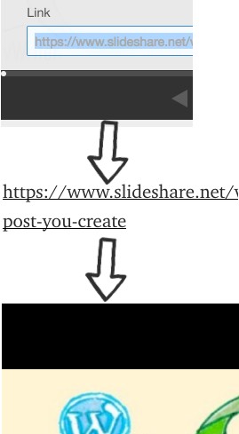 Embed your SlideShare into Medium by just pasting the link