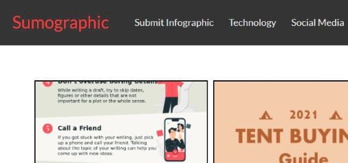 Sumographic has paid options available for infographic submission