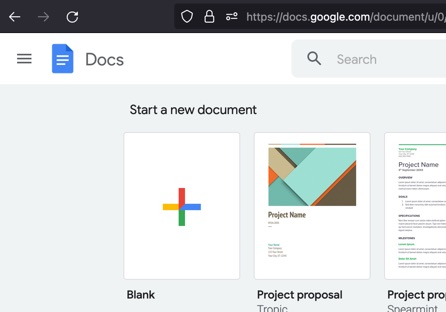 Google Docs is one of the most commonly-used lead magnet tools