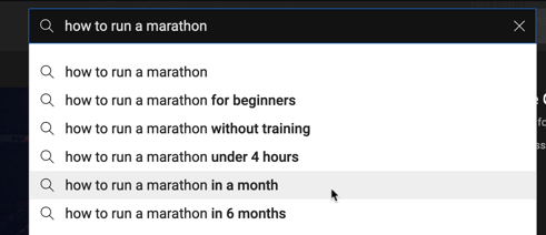 Try typing in ‘how to’ followed by a relevant keyword