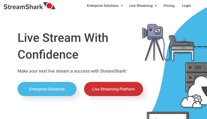 Streamshark video platform