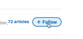linkedin articles follow