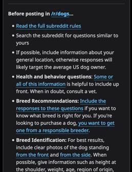 Subreddits have rules in force which you need to follow in order to contribute