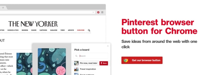 Add the Pinterest browser
