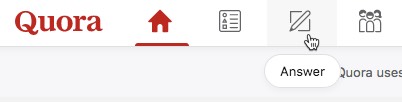 Quora answer icon