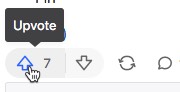 Upvote Quora answer