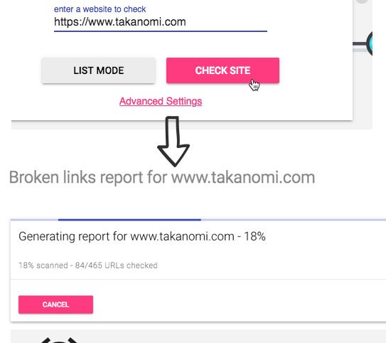 AtomSEO check site for broken links