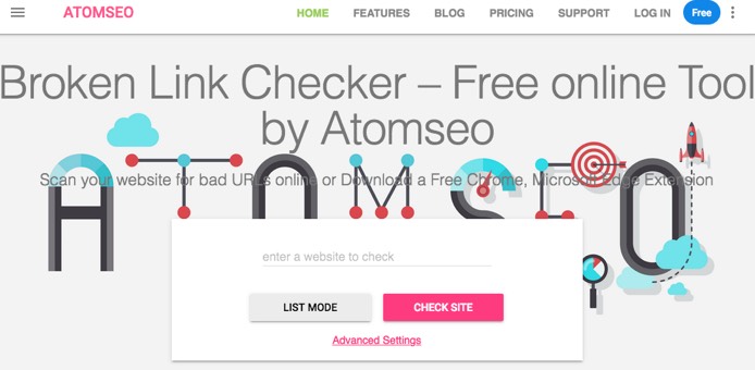 AtomSEO website link checker