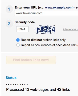 Website Link Checker URL Validator: Site24x7 Tools