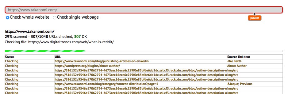 8 Top Website Link Checker Tools Takanomi